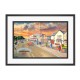 Ninian Park Stadium 'Going to the Match' Fine Art Print - Cardiff City FC